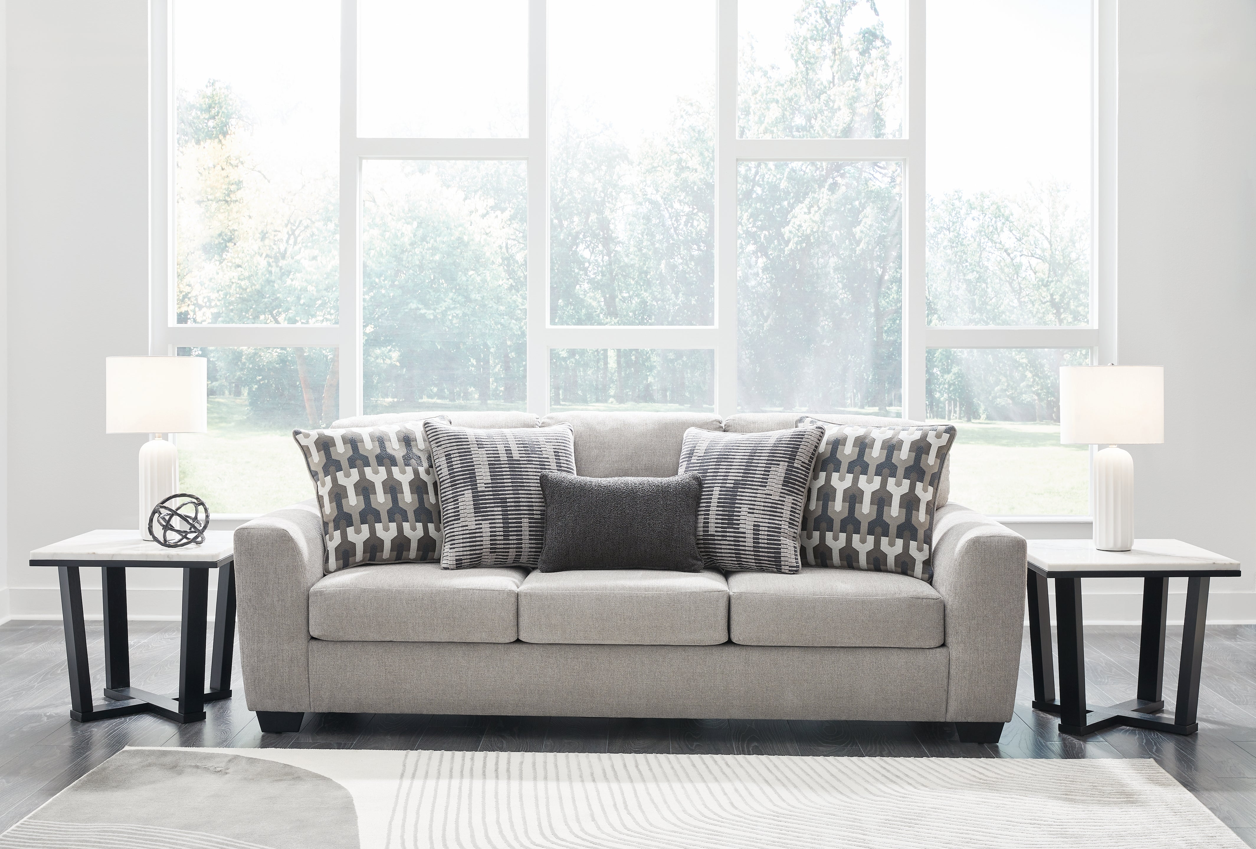 Avenal Park Sofa, Loveseat, Oversized Chair and Ottoman