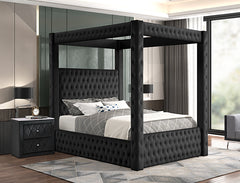 ANNABELLE Upholstered Canopy  Bed