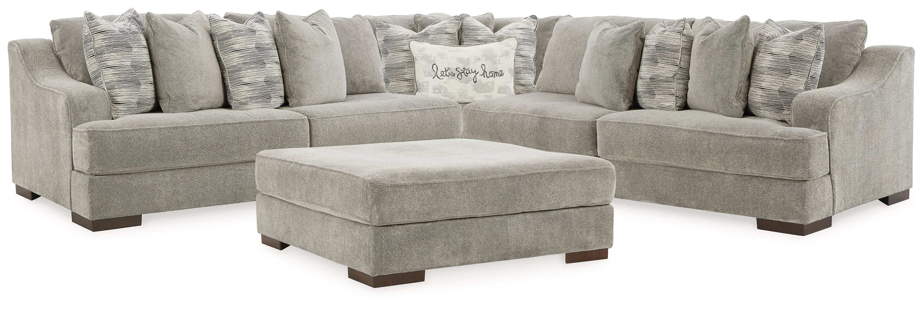 Bayless 3-Piece Sectional and Ottoman