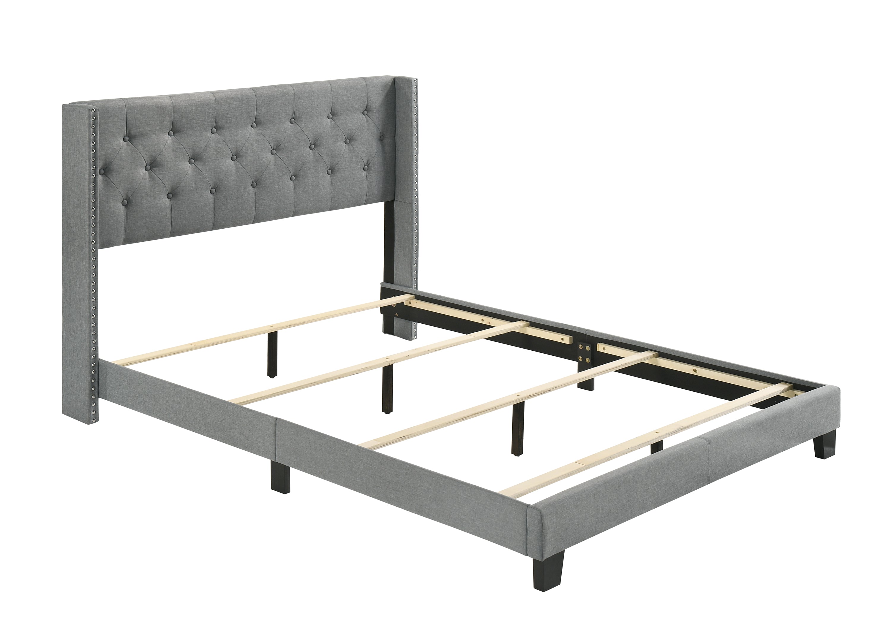 Makayla Gray Full Bed - MyWaynesHome #