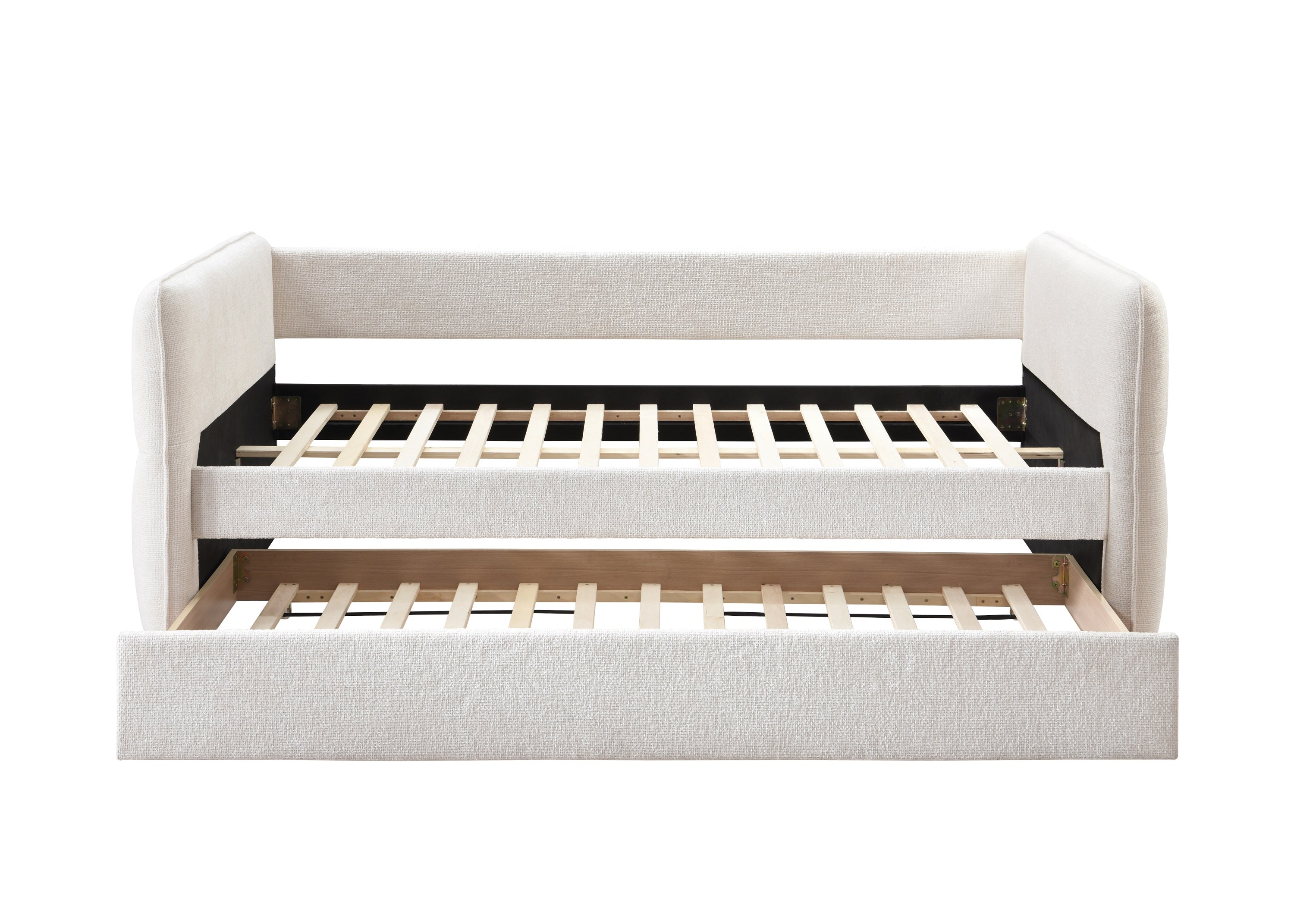Philipa Oatmeal Twin Daybed with Trundle - MyWaynesHome #