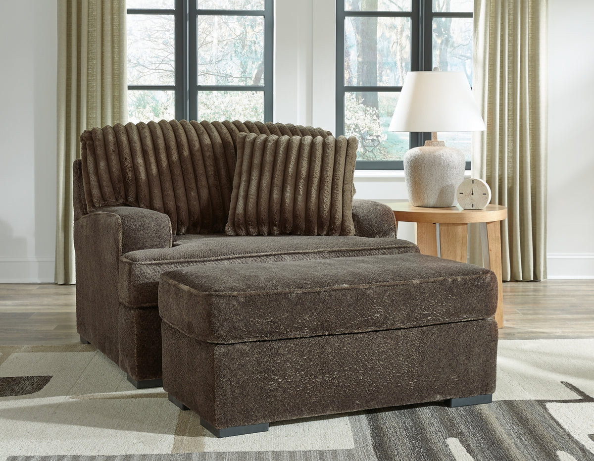 Aylesworth Oversized Chair and Ottoman