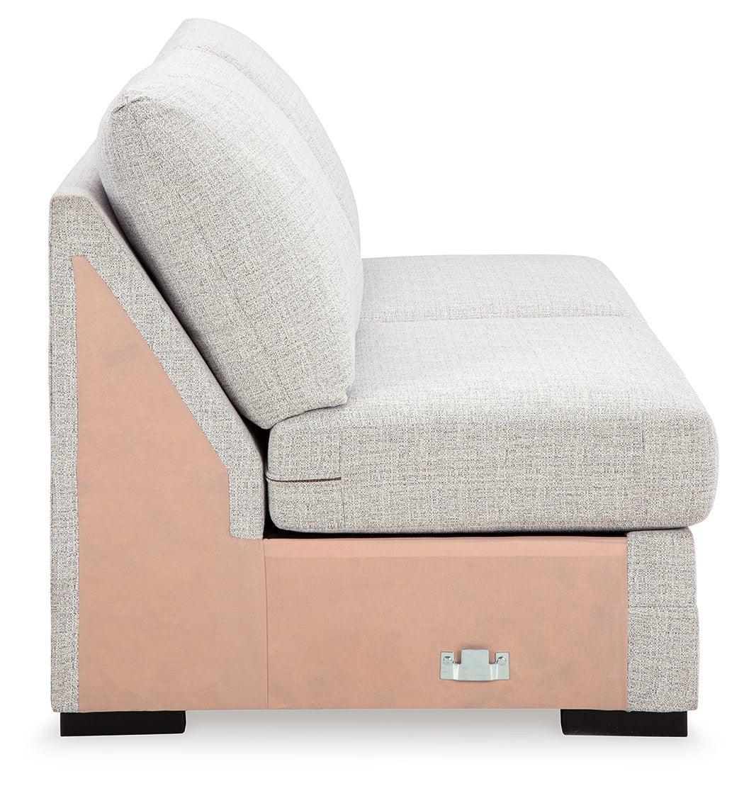 Koralynn Armless Loveseat
