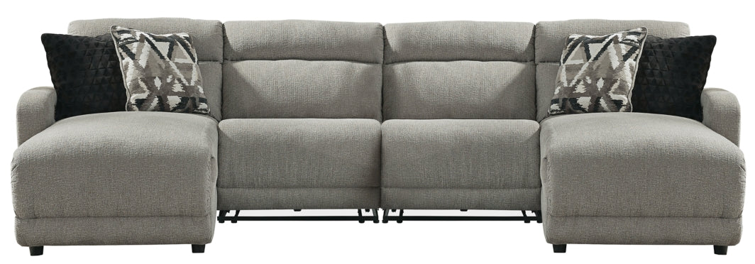 Colleyville 4-Piece Power Reclining Sectional with Chaise
