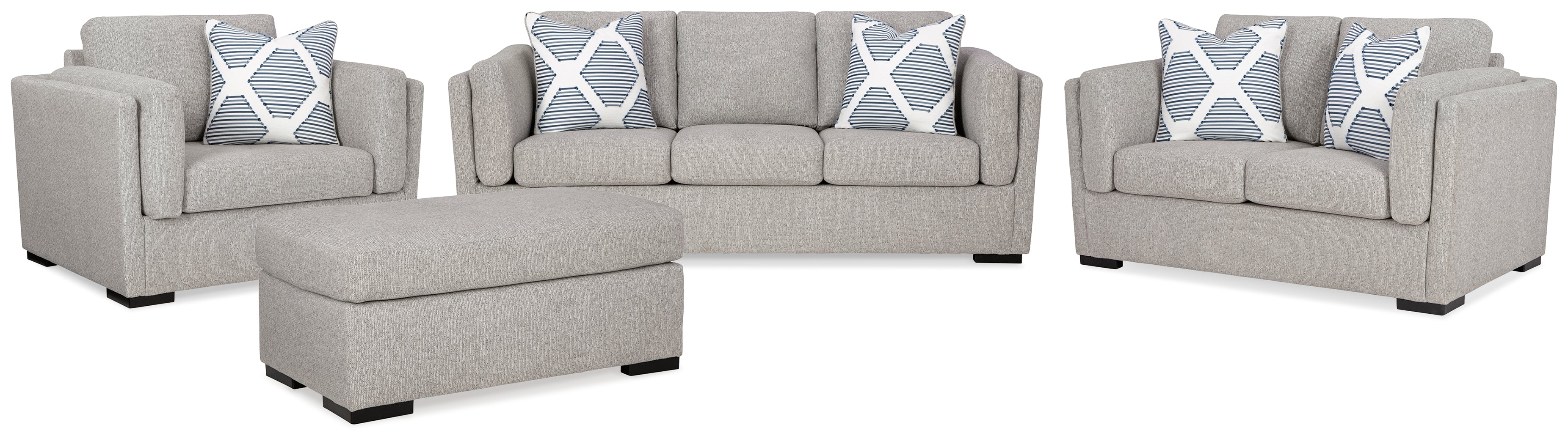 Evansley Sofa, Loveseat, Oversized Chair and Ottoman - MyWaynesHome #