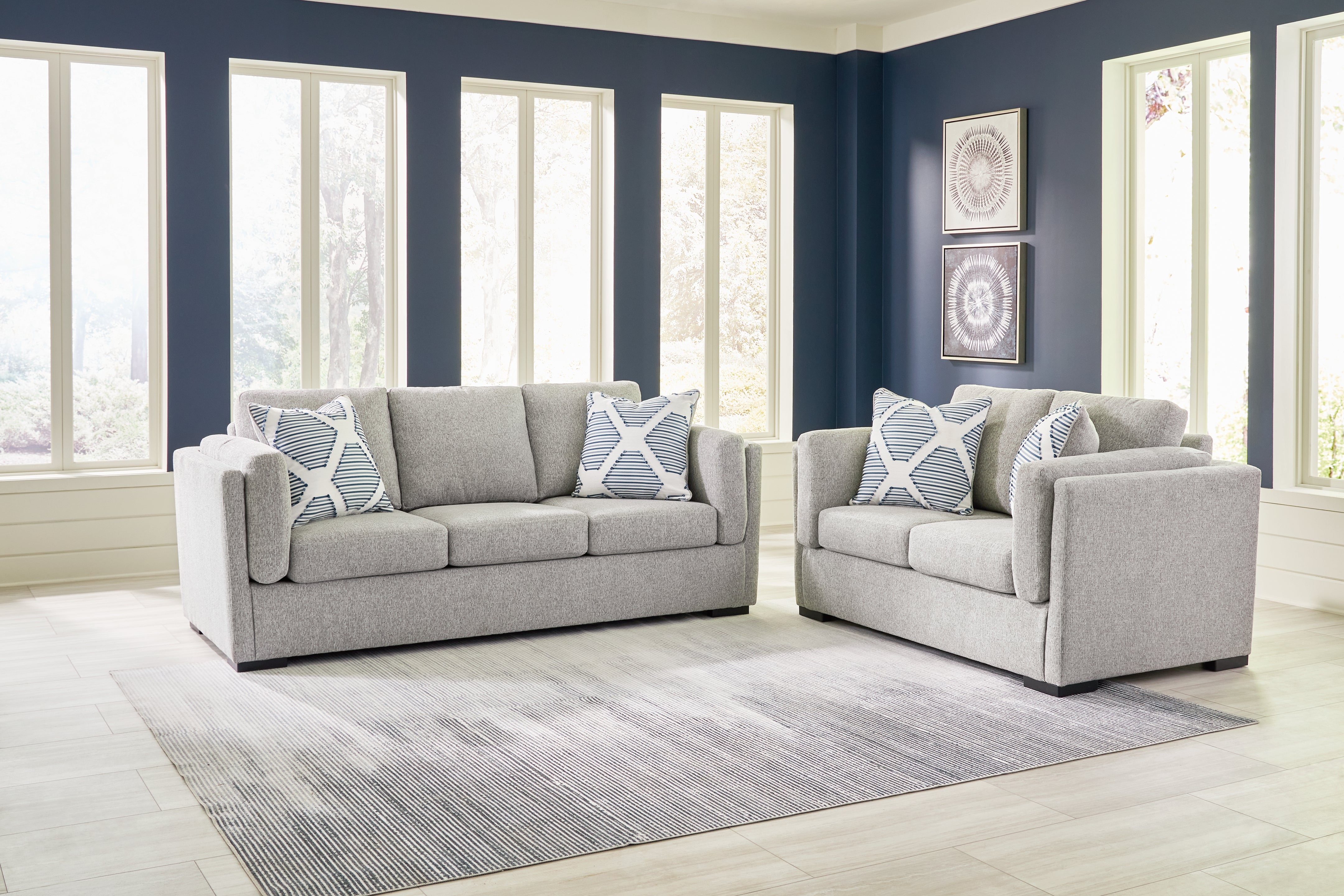 Evansley Sofa, Loveseat, Oversized Chair and Ottoman - MyWaynesHome #
