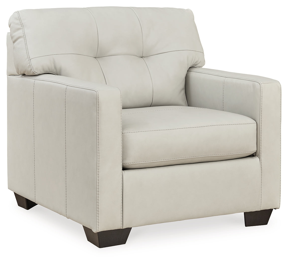 Belziani Oversized Chair and Ottoman