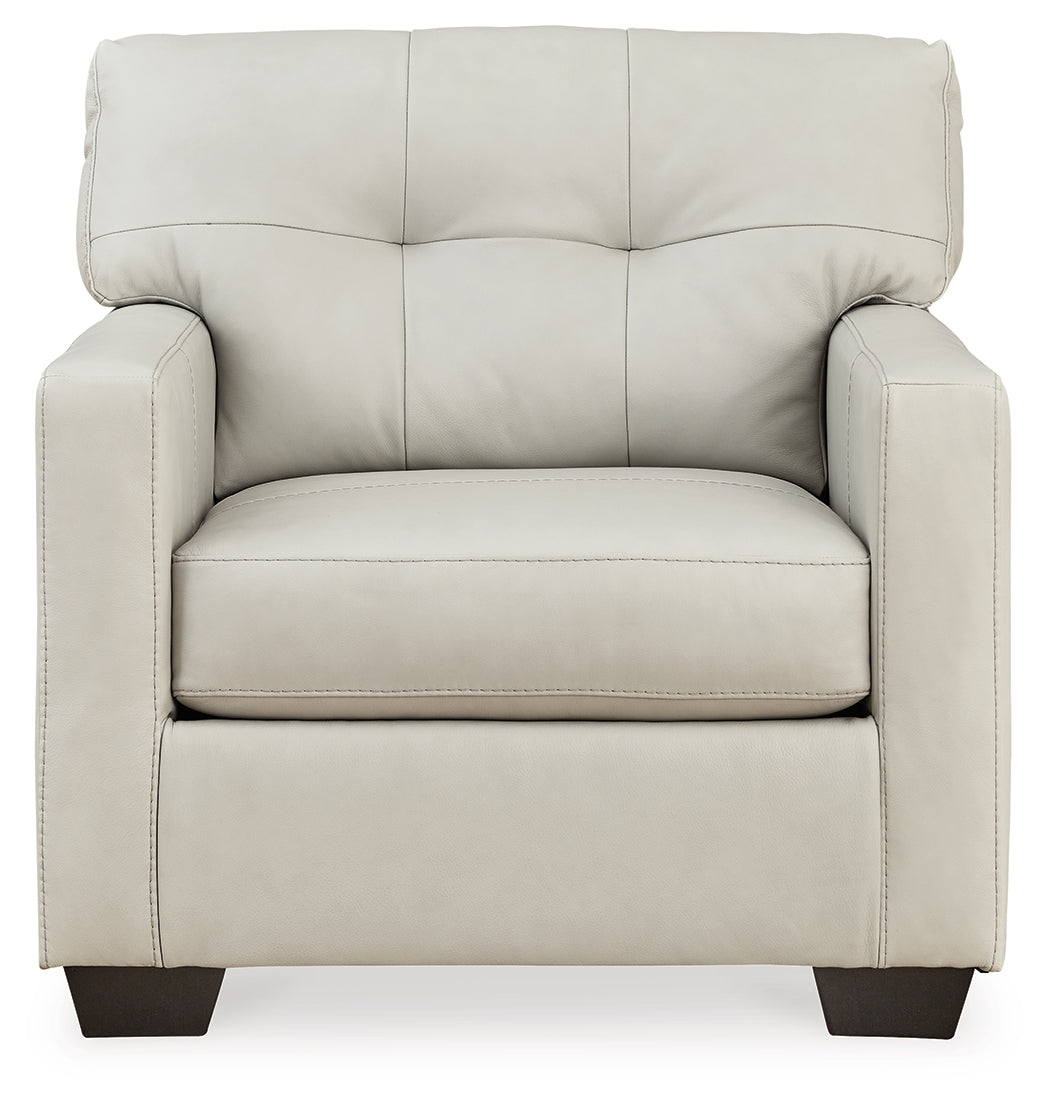 Belziani Oversized Chair and Ottoman
