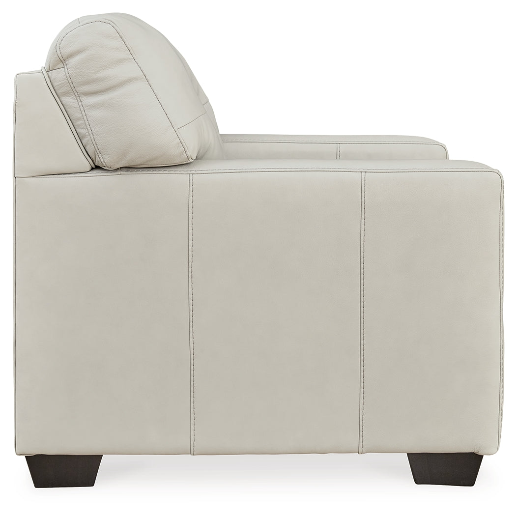 Belziani Oversized Chair and Ottoman