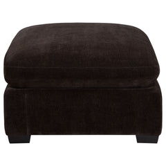 Lakeview Rectangular Upholstered Ottoman Dark Chocolate - MyWaynesHome #