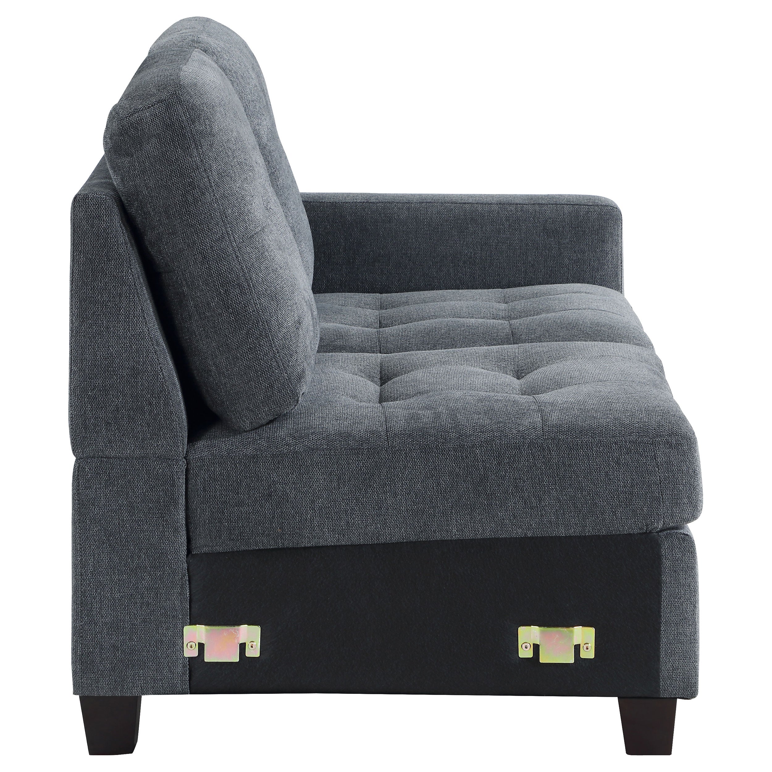 Georgina Upholstered Raf Chair Steel Grey - MyWaynesHome #