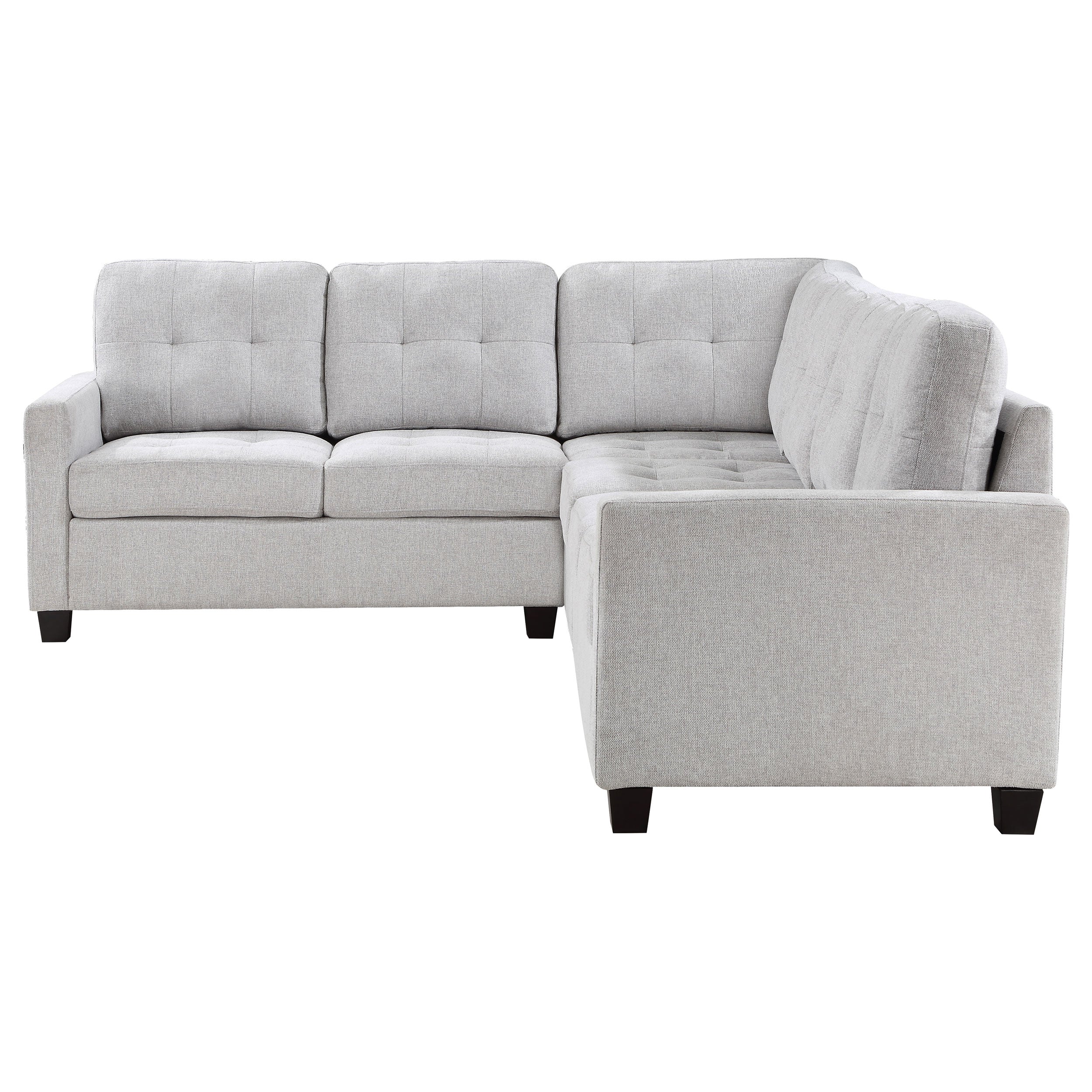 Georgina 4-piece Upholstered Modular Sectional Sofa Beige - MyWaynesHome #