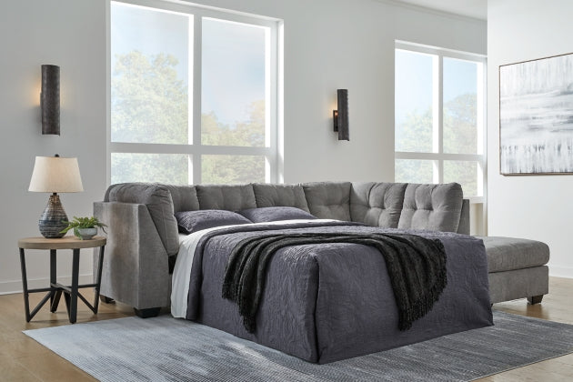 Marleton 2-Piece Sleeper Sectional with Chaise - MyWaynesHome #