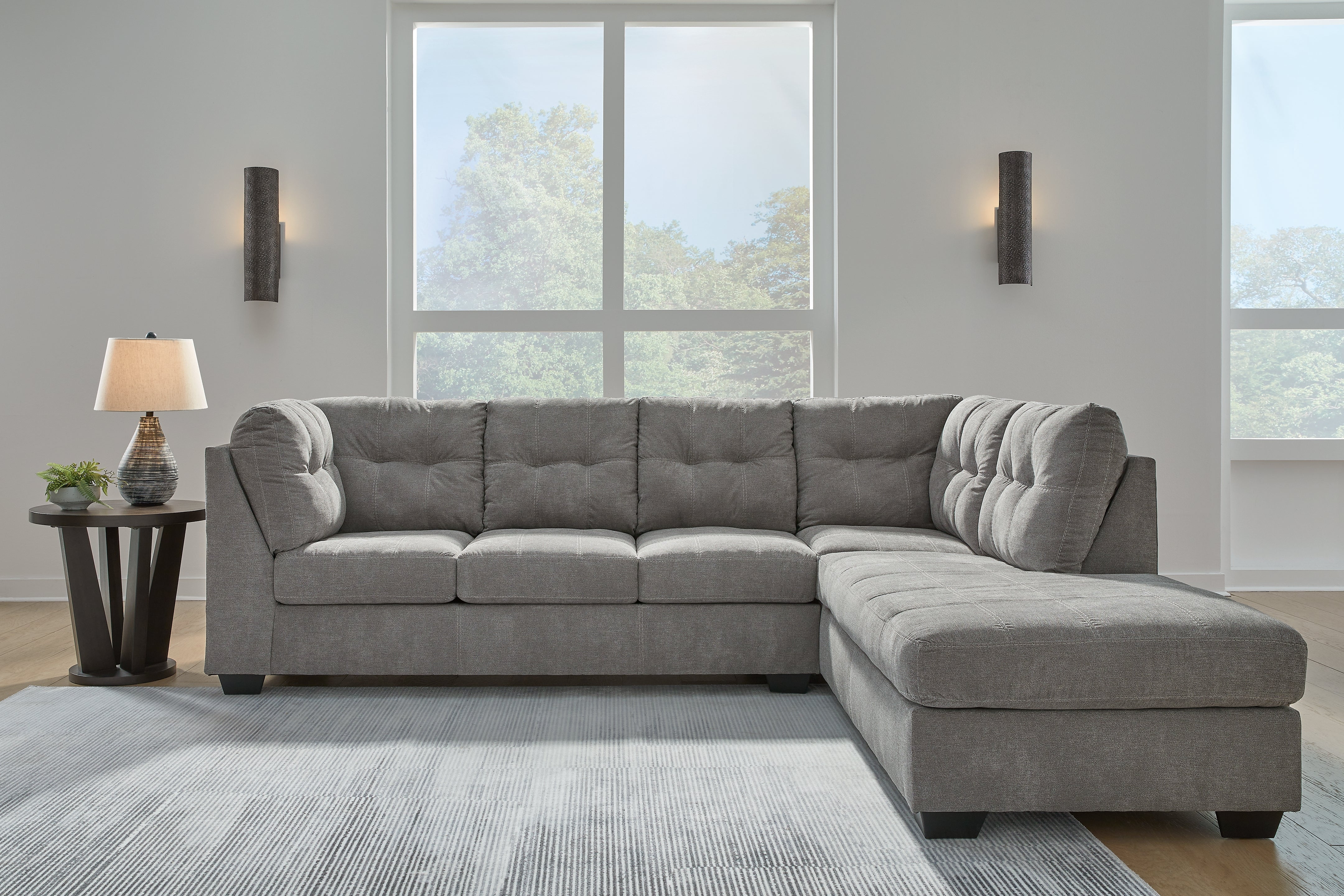 Marleton 2-Piece Sleeper Sectional with Chaise - MyWaynesHome #