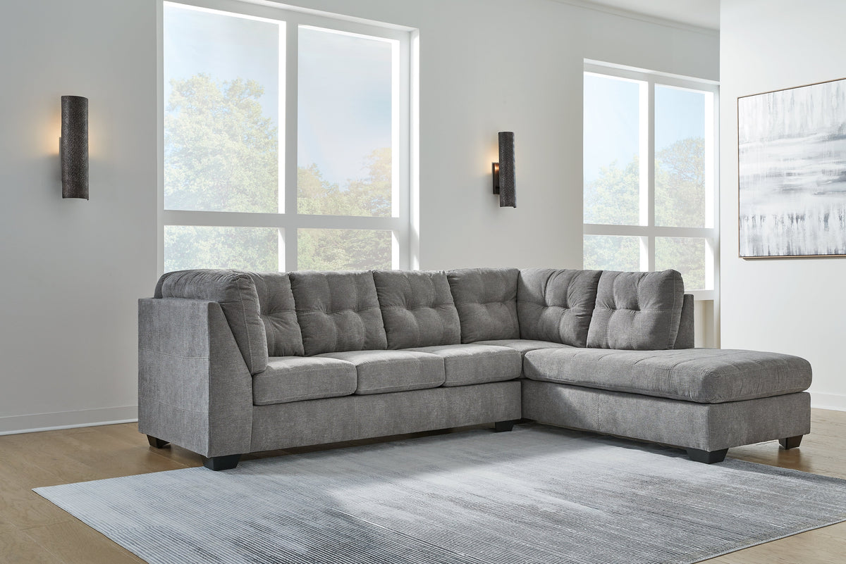 Marleton 2-Piece Sectional with Chaise - MyWaynesHome #