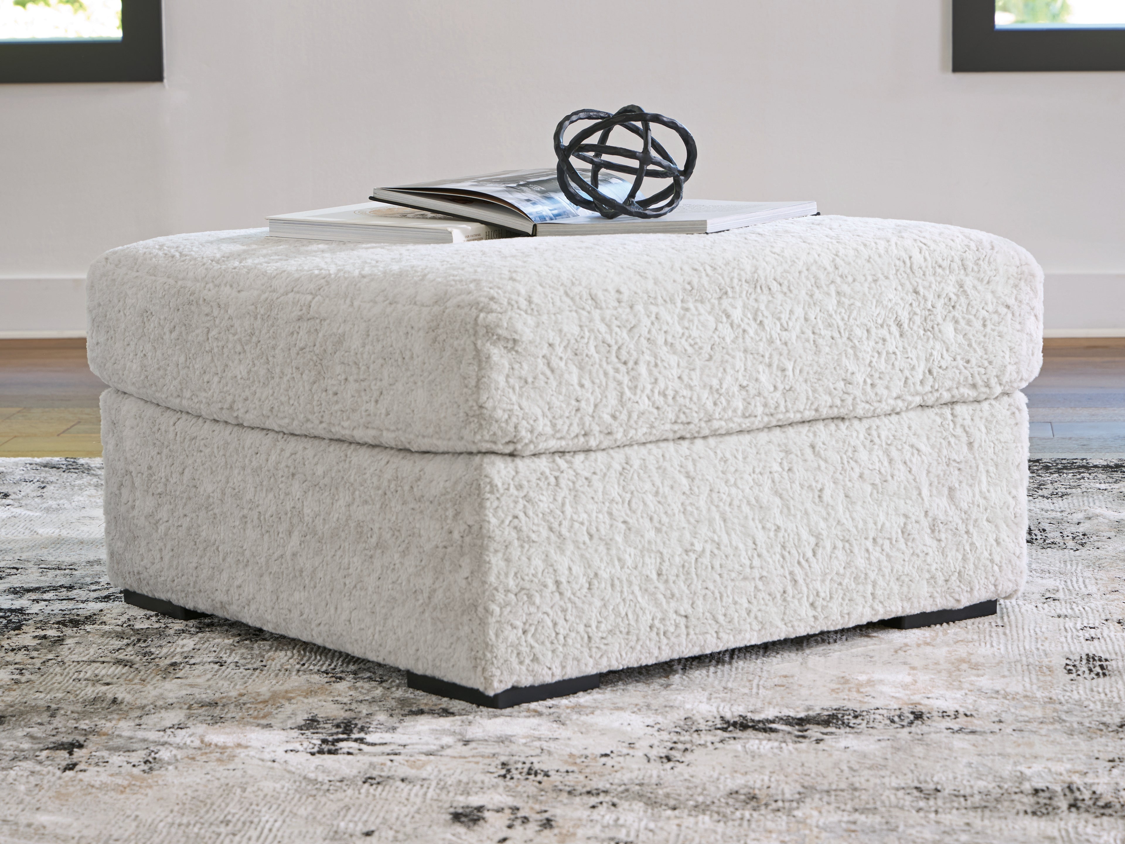 Cuddle Plush Oversized Accent Ottoman