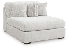 Cuddle Plush Oversized Armless Chaise