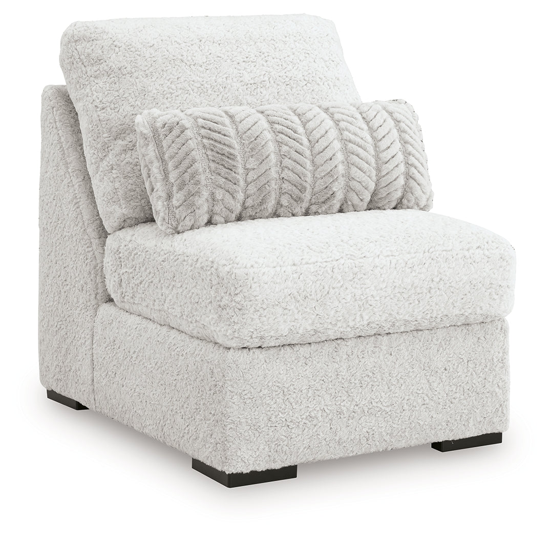 Cuddle Plush Armless Chair