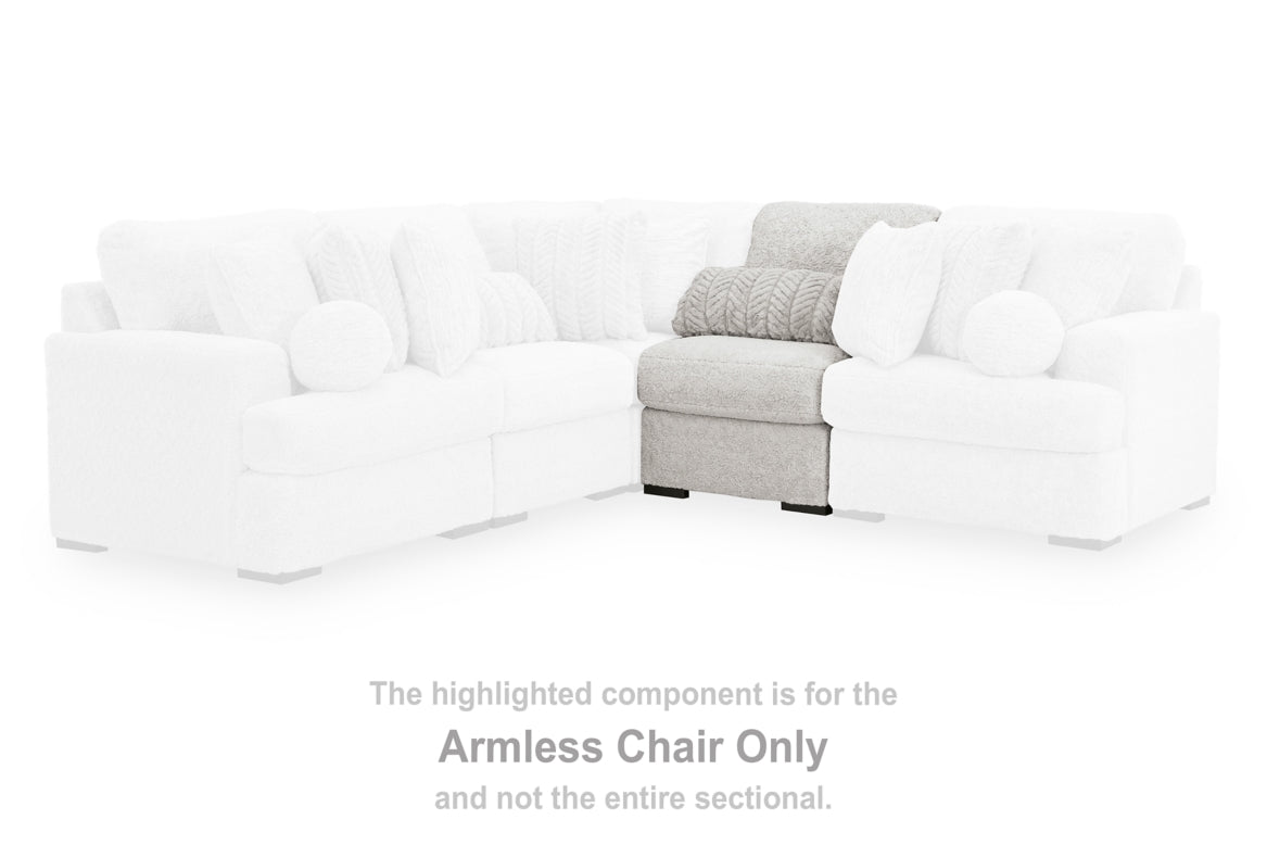 Cuddle Plush Armless Chair