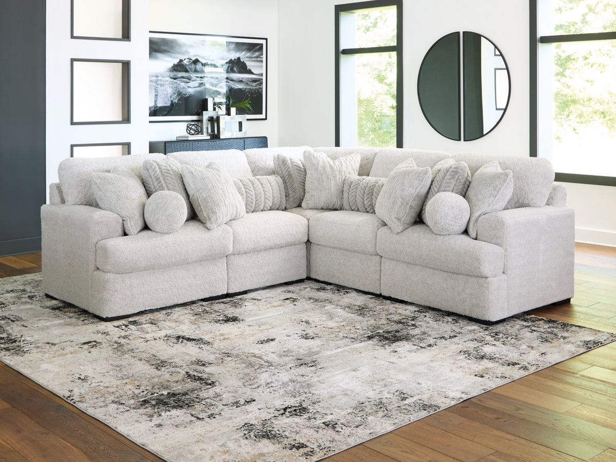 Cuddle Plush 5-Piece Sectional