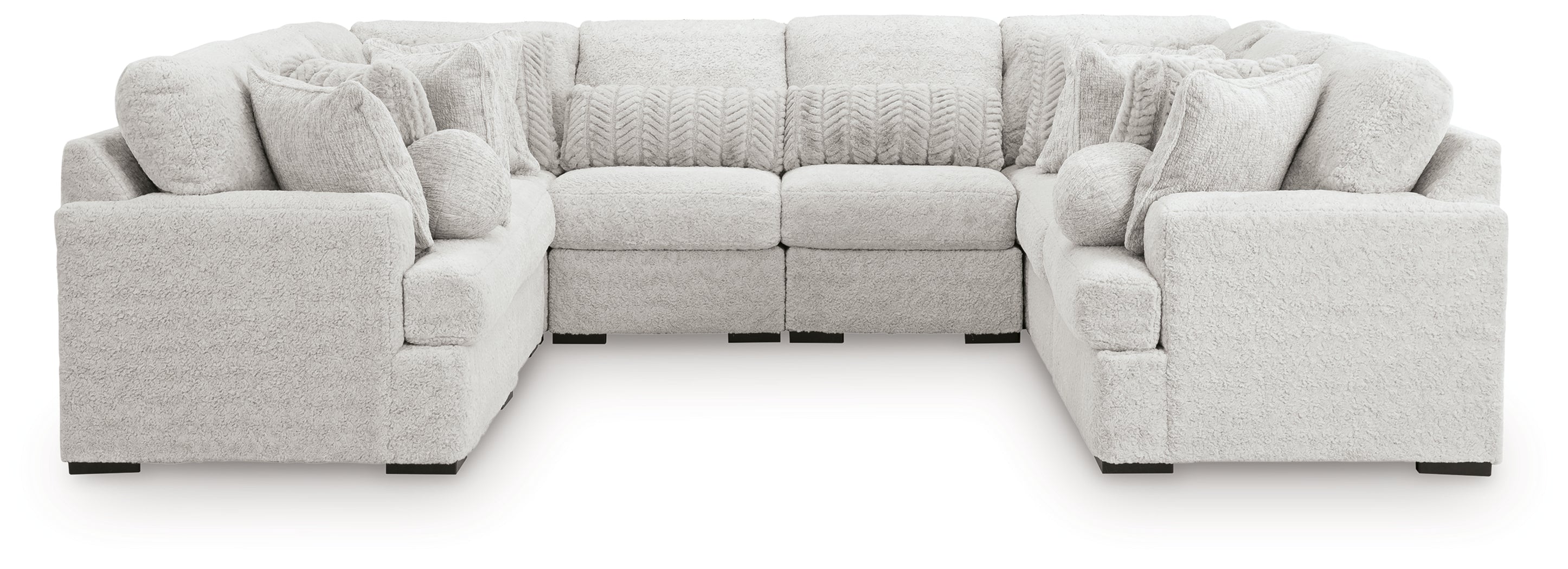 Cuddle Plush 8-Piece Sectional