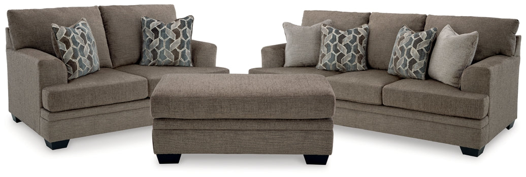 Stonemeade Sofa, Loveseat and Ottoman