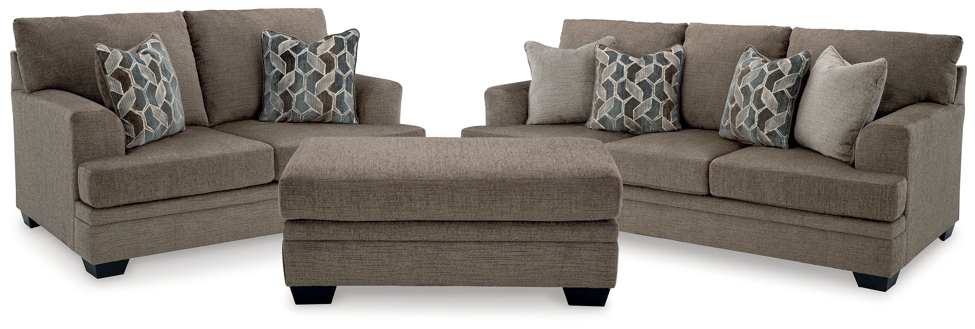 Stonemeade Sofa, Loveseat and Ottoman