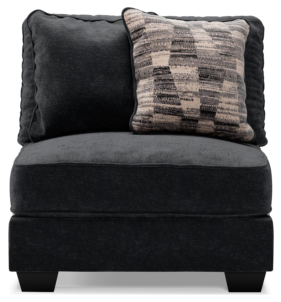 Lavernett 5-Piece Sectional and Ottoman