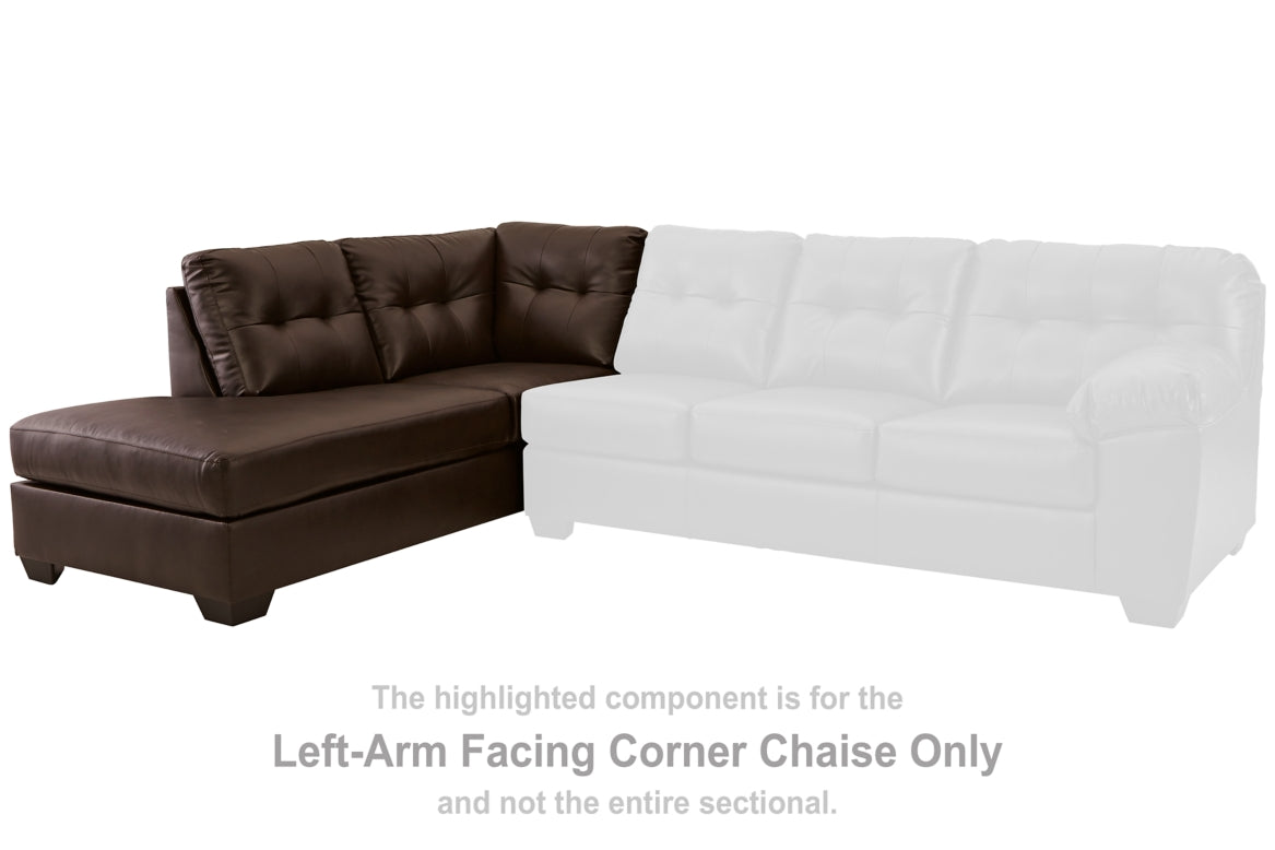 Donlen Left-Arm Facing Corner Chaise