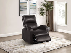 Grant Upholstered Power Recliner Chair Brown - MyWaynesHome #