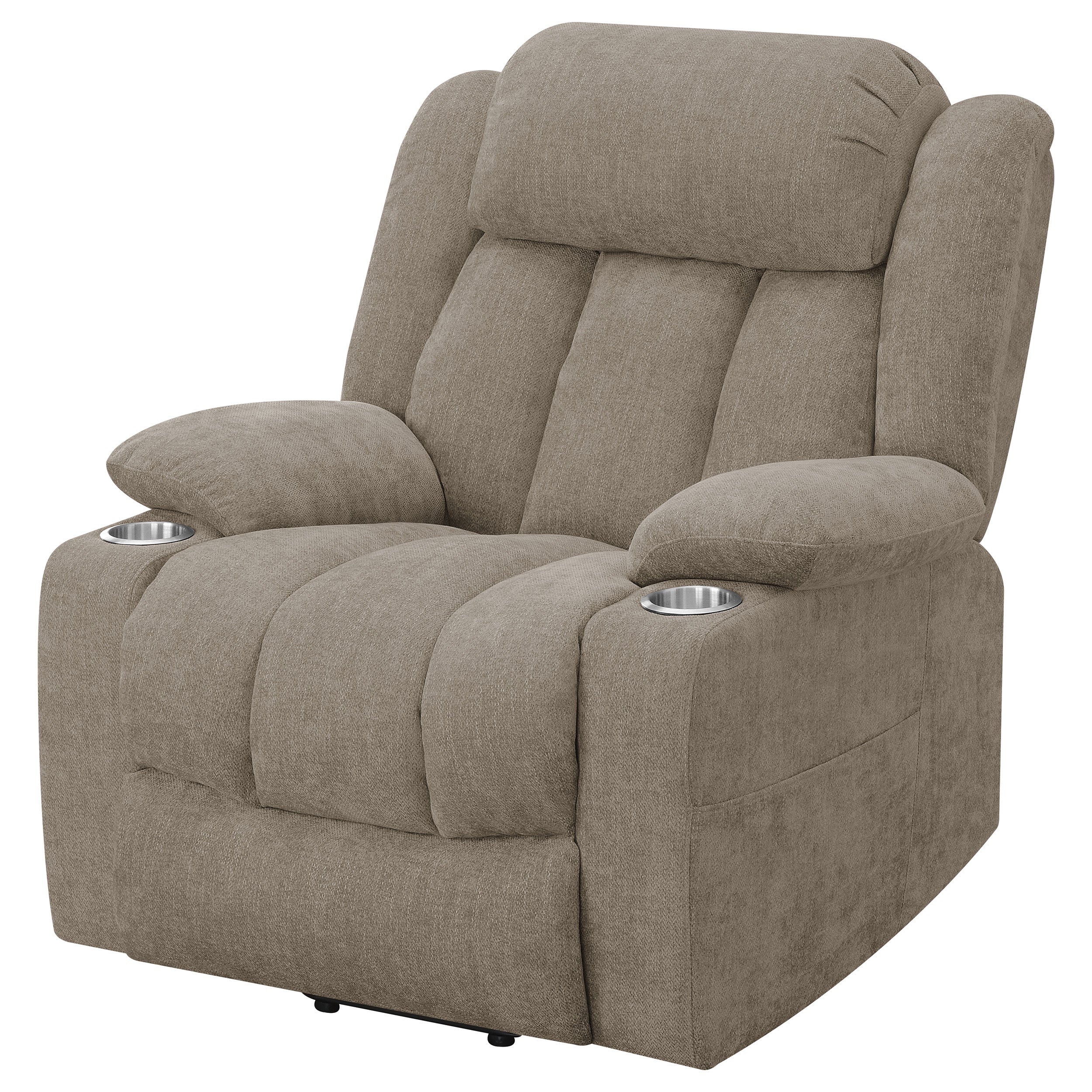 Houston Upholstered Power Lift Recliner Chair Camel - MyWaynesHome #