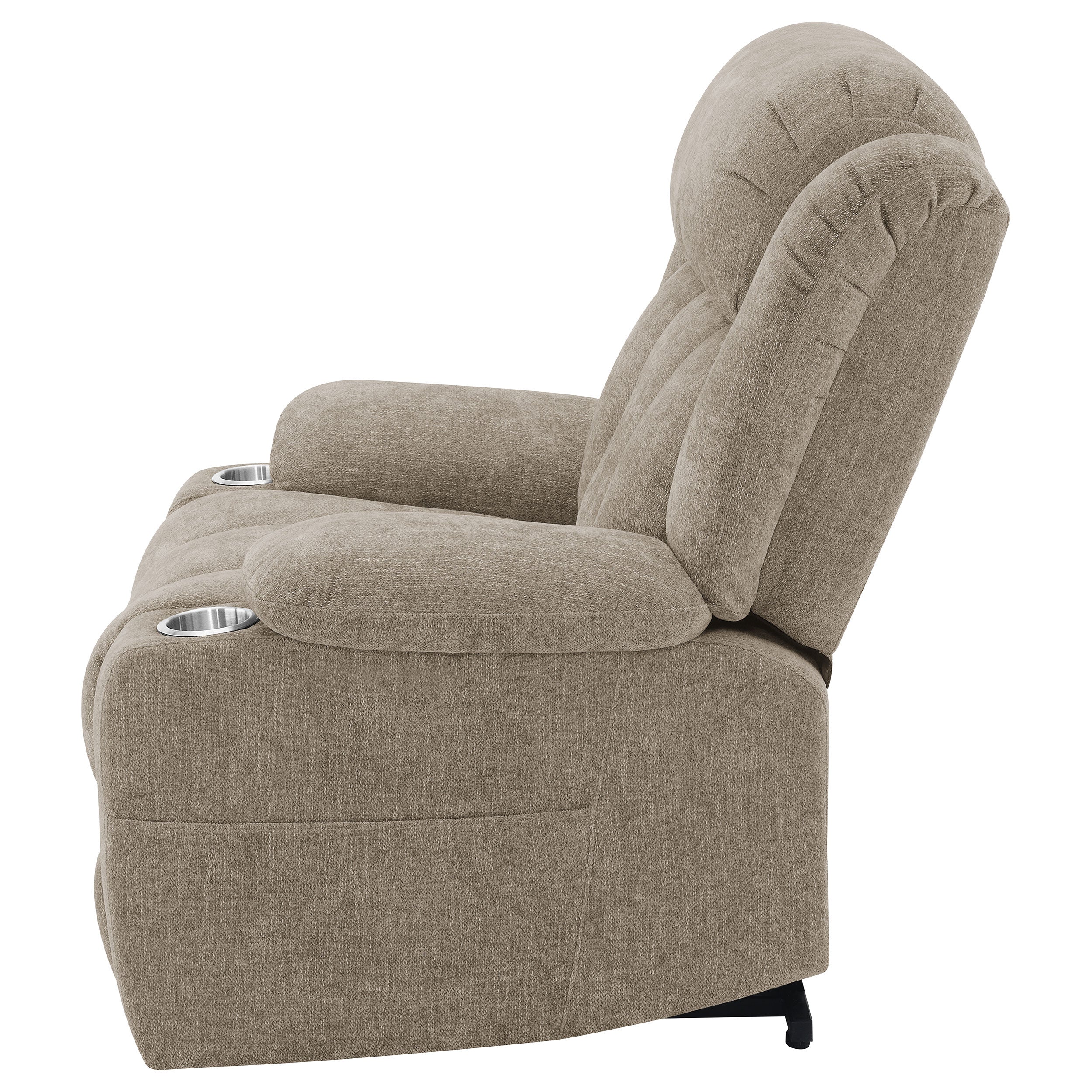 Houston Upholstered Power Lift Recliner Chair Camel - MyWaynesHome #
