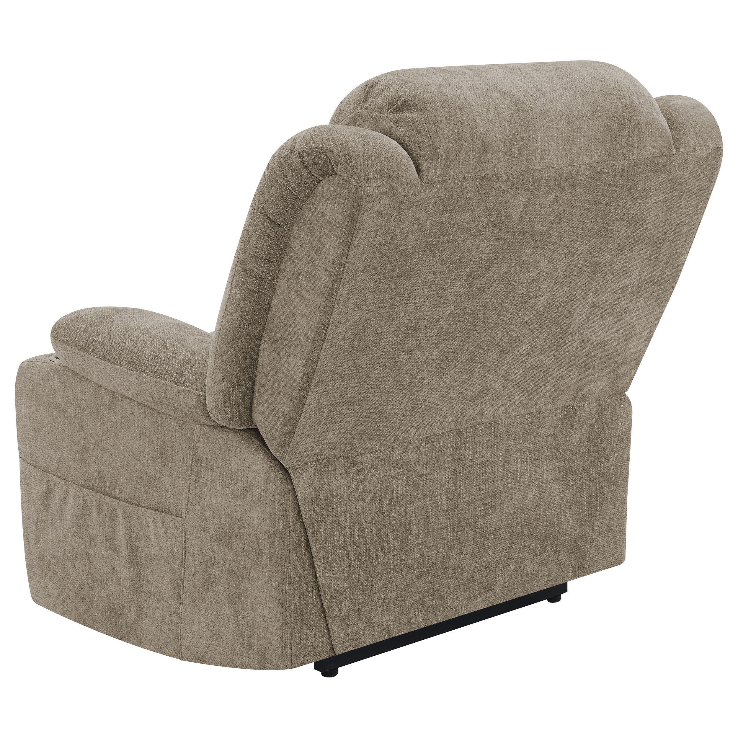 Houston Upholstered Power Lift Recliner Chair Camel - MyWaynesHome #