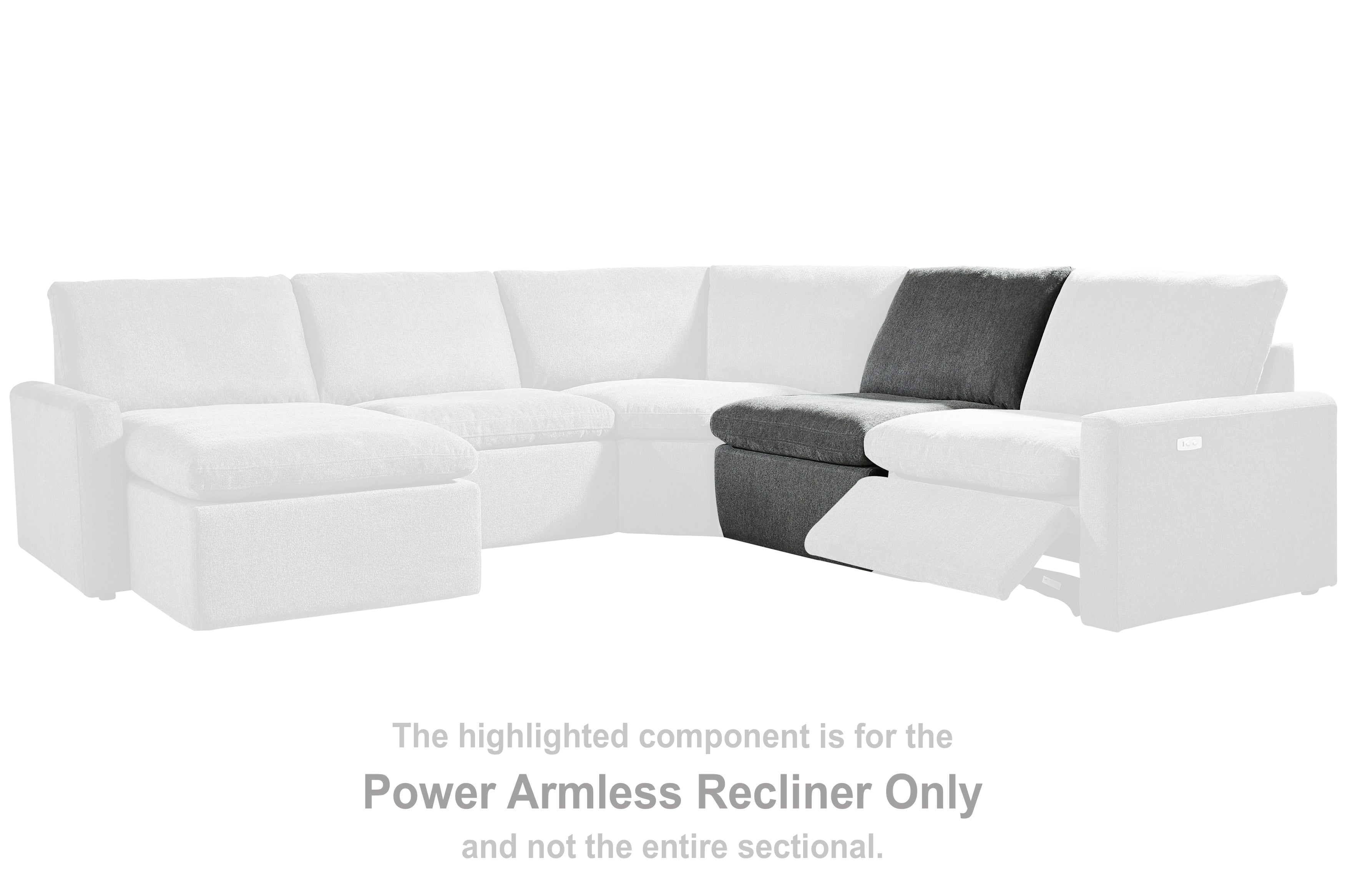 Hartsdale Power Armless Recliner - MyWaynesHome #