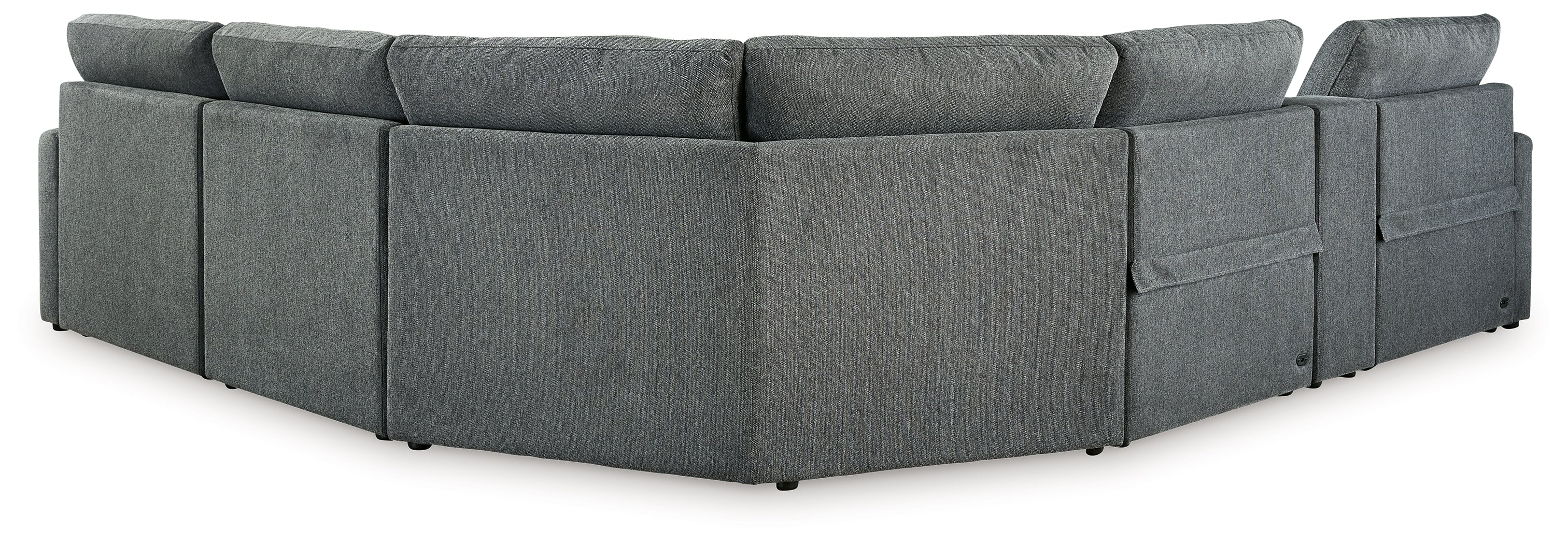 Hartsdale 6-Piece Right Arm Facing Reclining Sectional with Console and Chaise