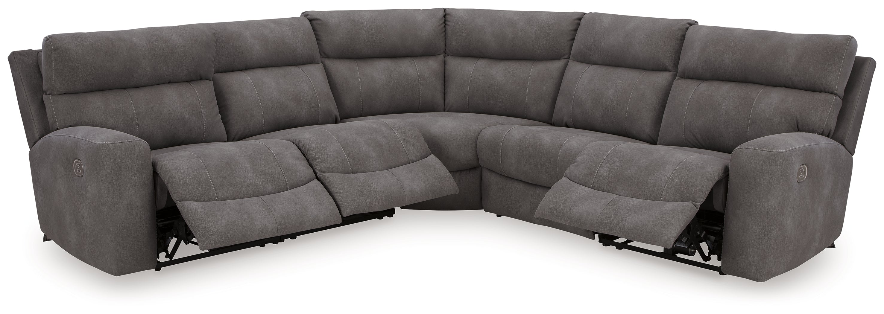 Next-Gen DuraPella 5-Piece Power Reclining Sectional - MyWaynesHome #