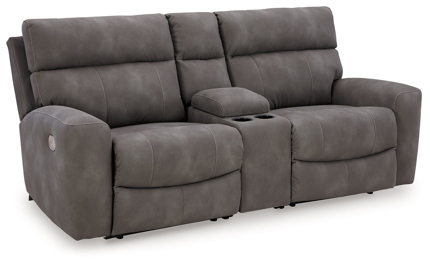 Next-Gen DuraPella 3-Piece Power Reclining Sectional Loveseat with Console - MyWaynesHome #
