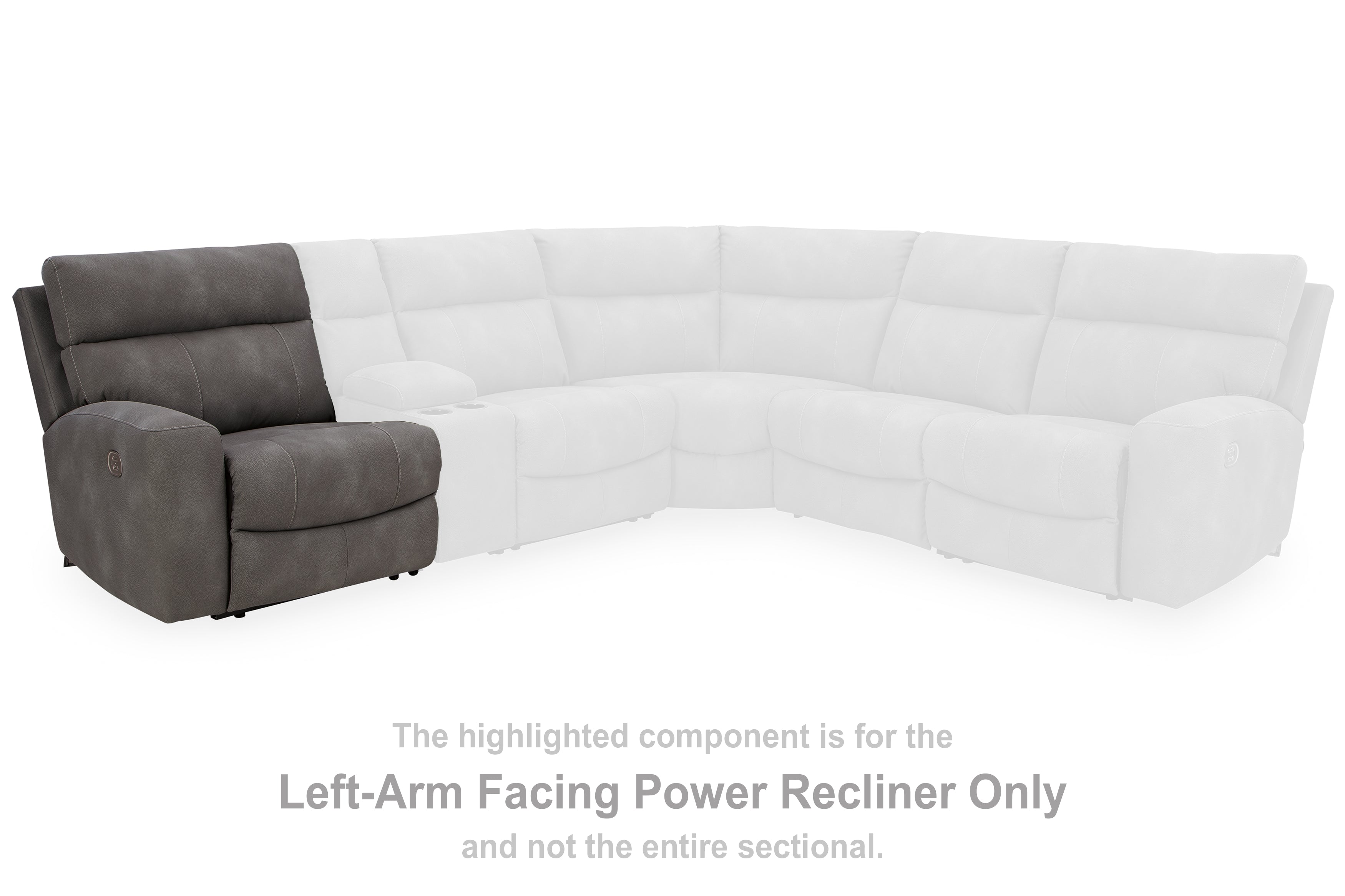 Next-Gen DuraPella Left-Arm Facing Power Recliner - MyWaynesHome #