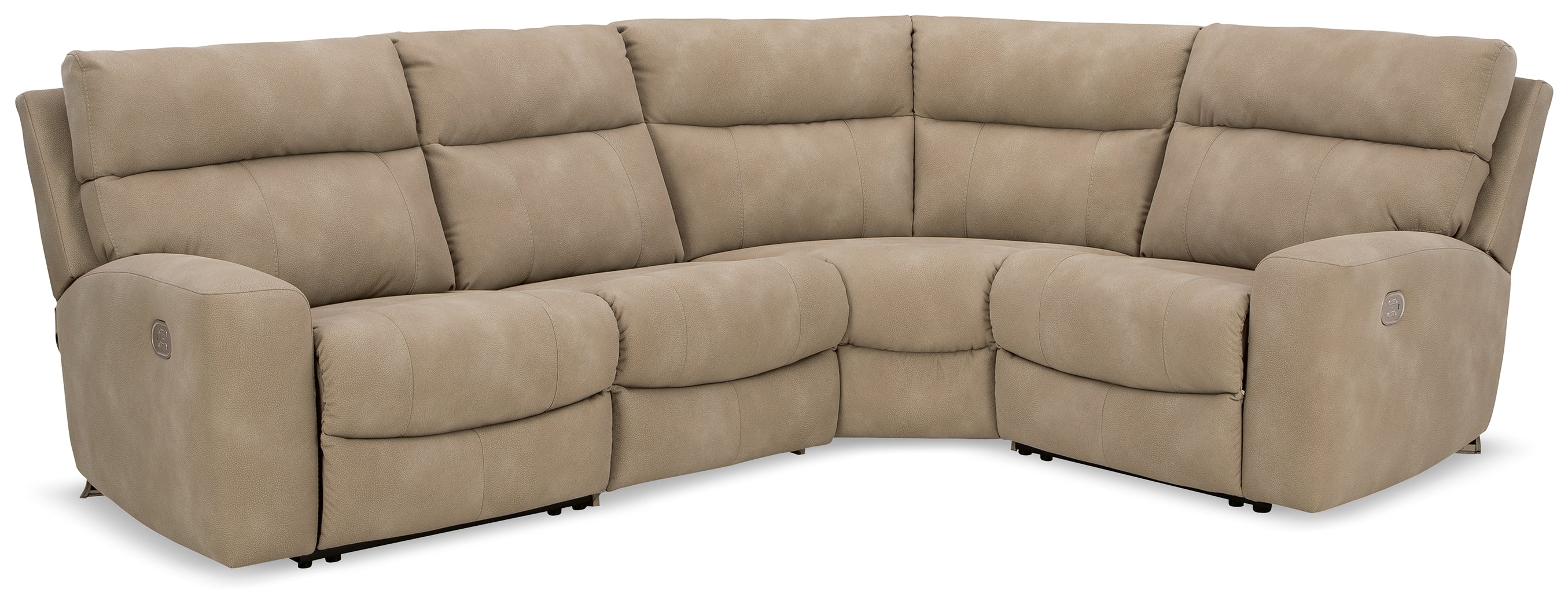 Next-Gen DuraPella 4-Piece Power Reclining Sectional - MyWaynesHome #