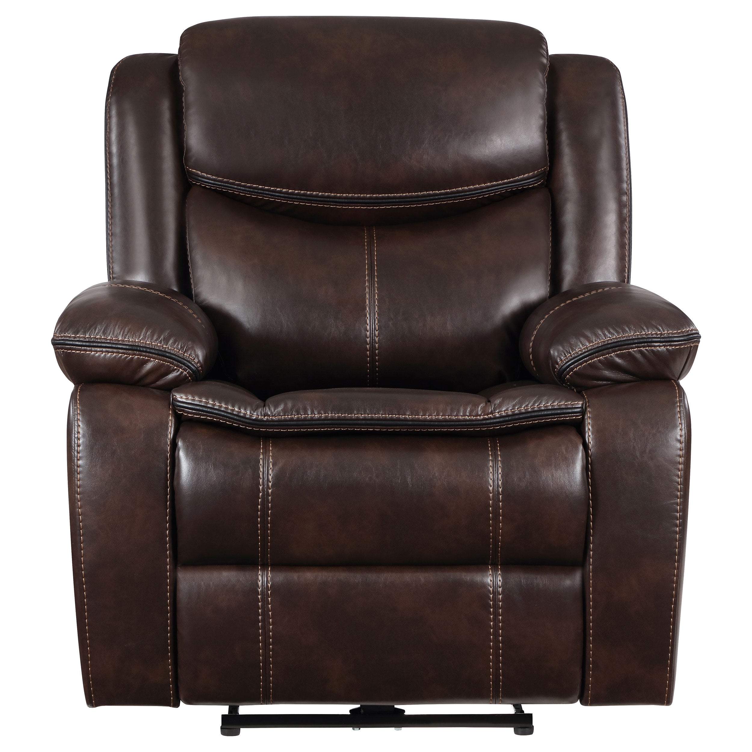 Sycamore Upholstered Power Recliner Chair Dark Brown - MyWaynesHome #