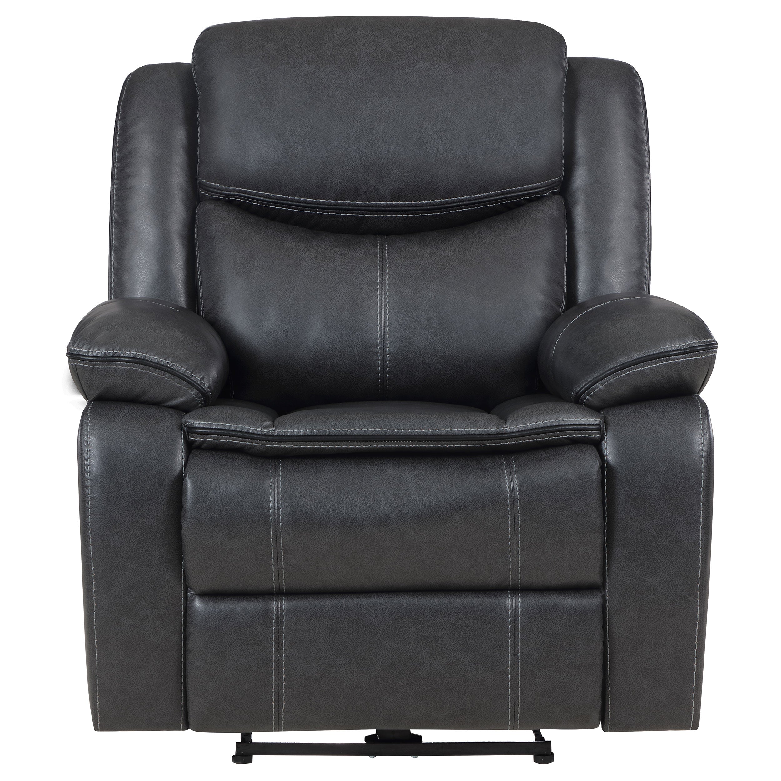Sycamore Upholstered Power Recliner Chair Dark Grey - MyWaynesHome #