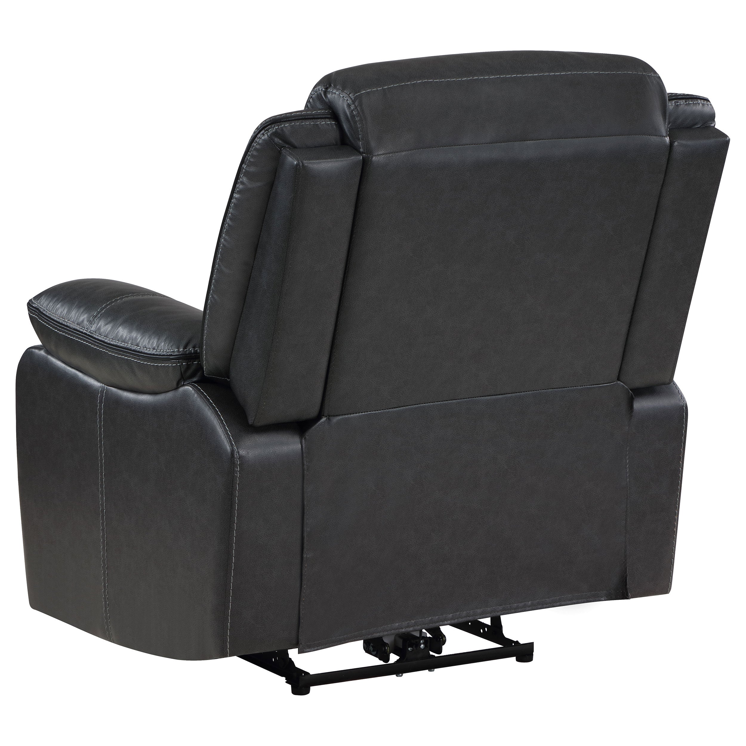 Sycamore Upholstered Power Recliner Chair Dark Grey - MyWaynesHome #