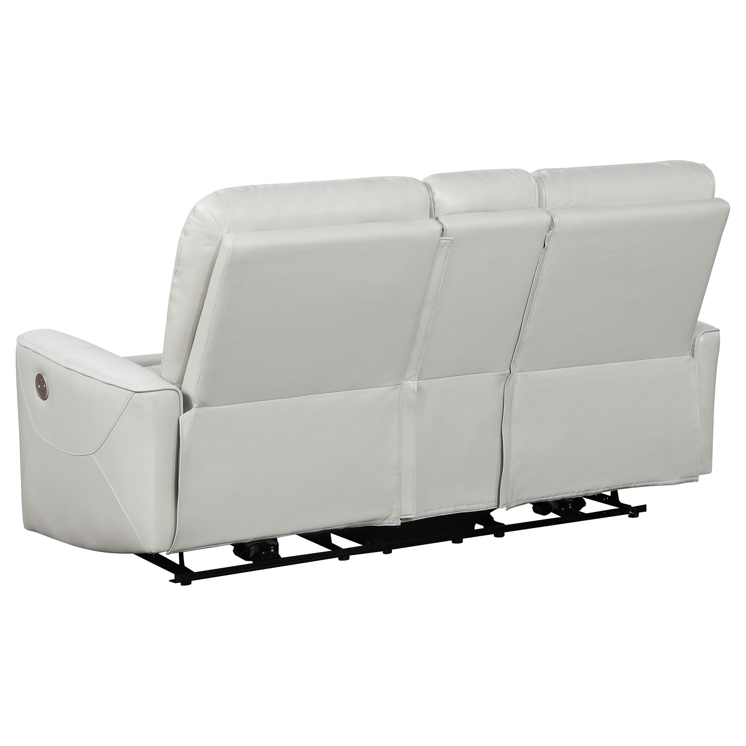 Greenfield 2-piece Power Reclining Sofa Set Ivory - MyWaynesHome #