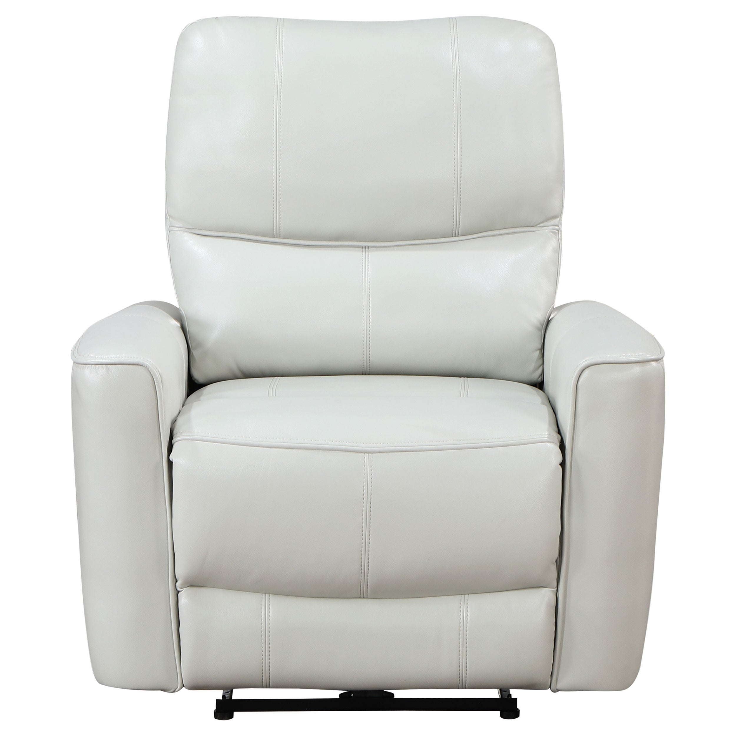 Greenfield Upholstered Power Recliner Chair Ivory - MyWaynesHome #