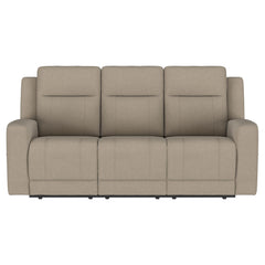 Brentwood 2-piece Upholstered Reclining Sofa Set Taupe - MyWaynesHome #