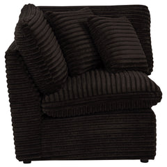 Collins Modular Corner Chair Chocolate Brown