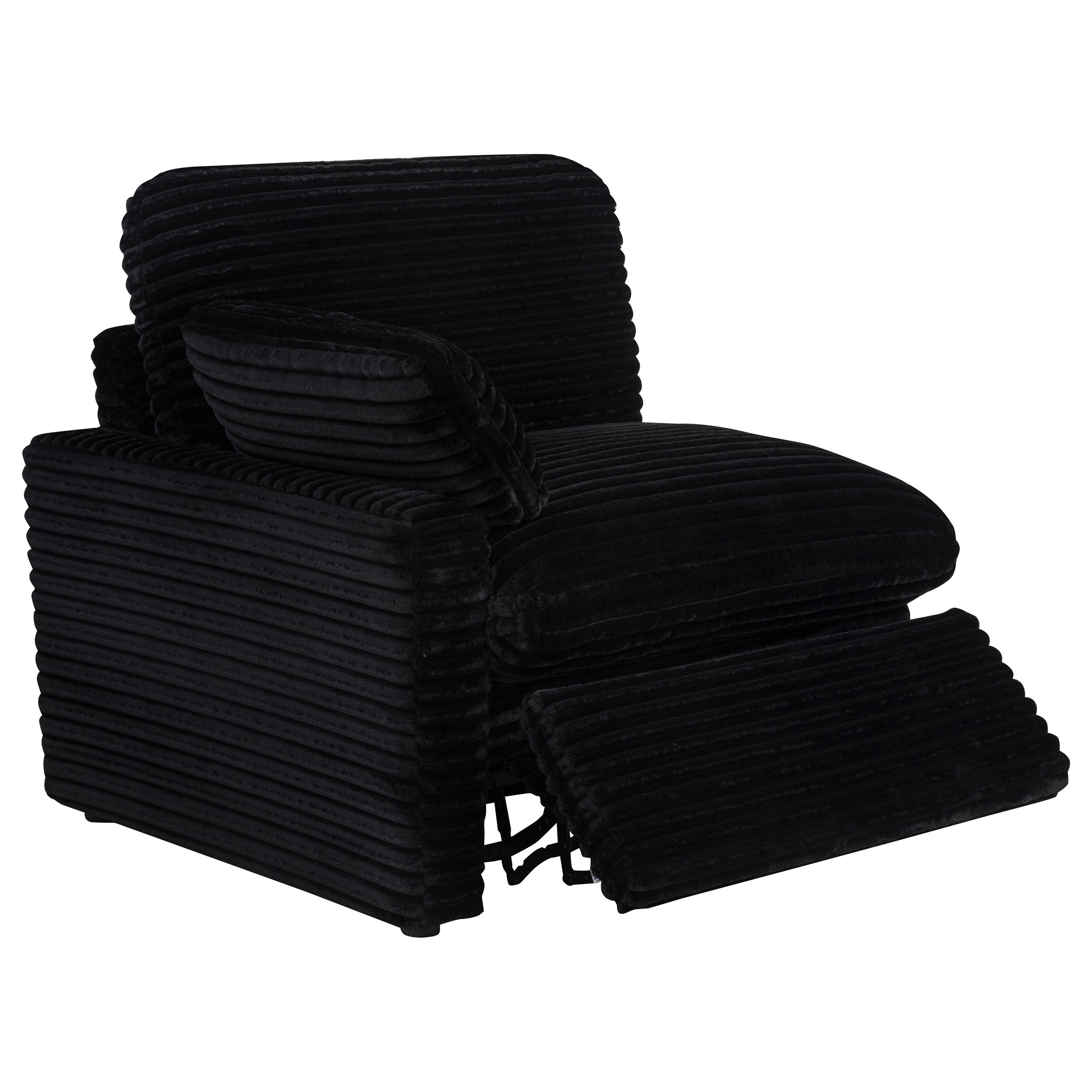 Collins Modular Laf Power Recliner Black