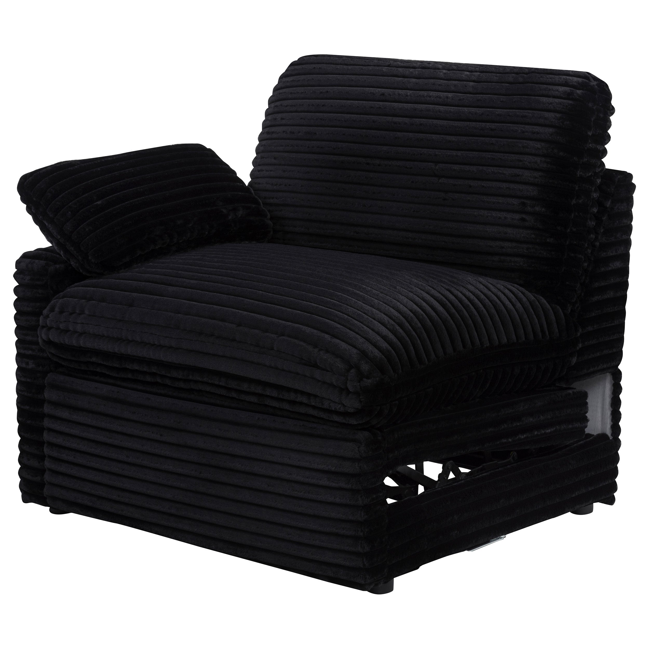 Collins Modular Laf Power Recliner Black