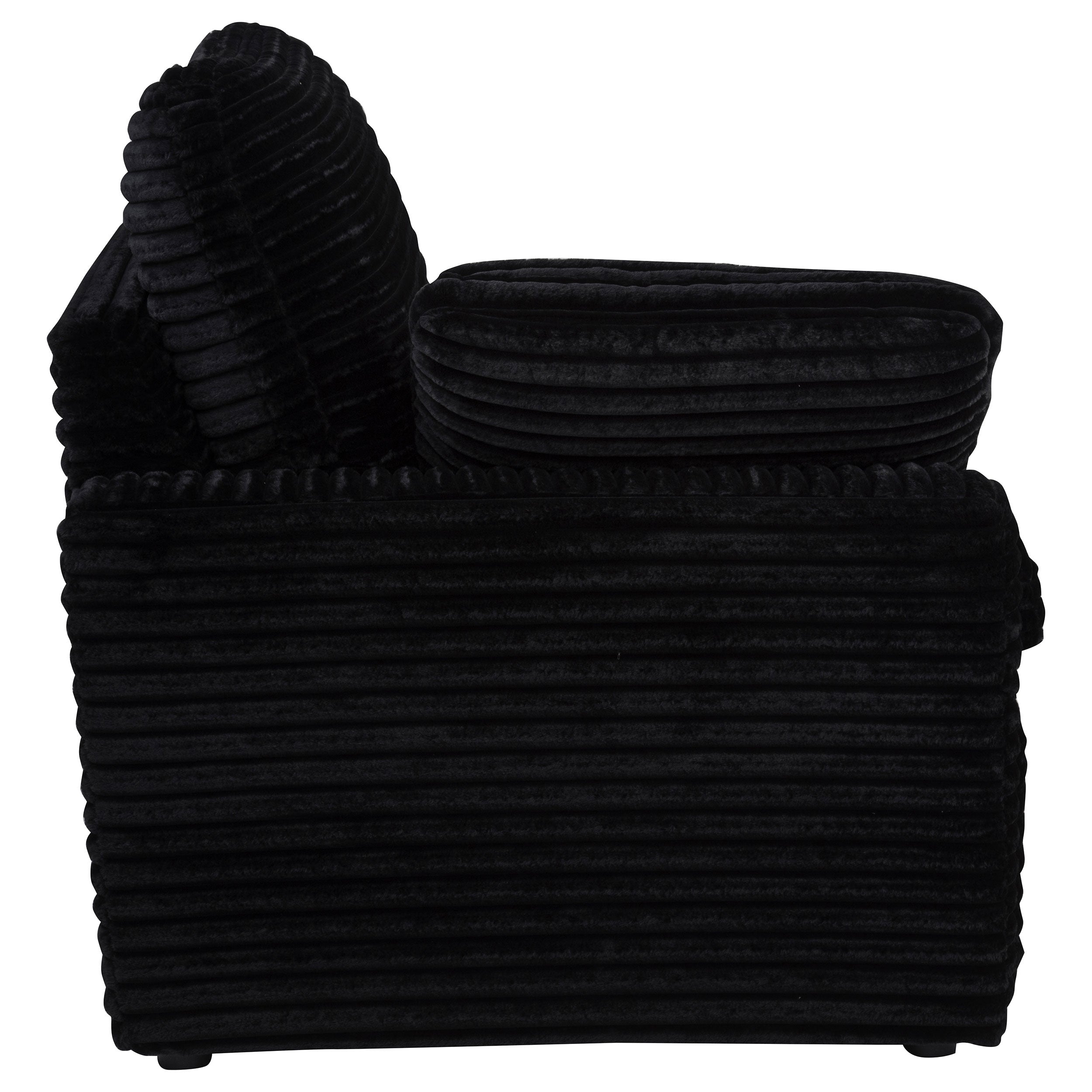 Collins Modular Laf Power Recliner Black