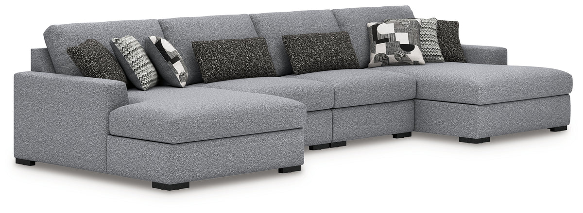 Bealton 4-Piece Sectional with Double Chaise
